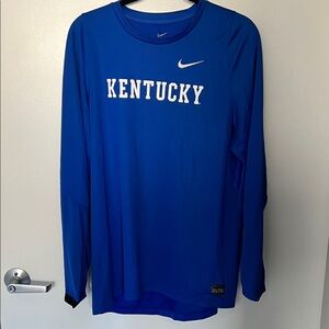 Nike Blue Kentucky Long Sleeve Shirt